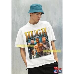 Hugh Jackman Shirt Hughhughhugh Tshirthugh Tshirt Classic